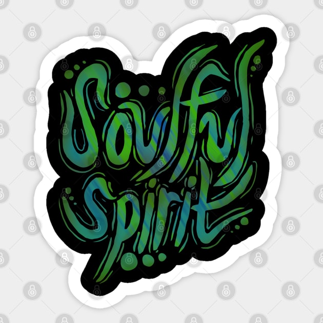 Soulful Spirit Sticker by hybridgothica